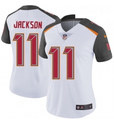 Womens Nike Tampa Bay Buccaneers 11 DeSean Jackson White Vapor Untouchable Limited Player NFL Jersey
