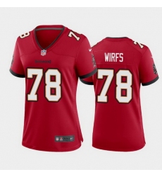 women tristan wirfs tampa bay buccaneers red game jersey 2020 