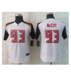 Nike Youth Tampa Bay Buccaneers #93 McCoy White Jerseys(2014 New)