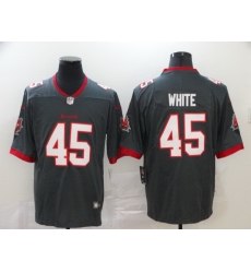 Youth Nike Tampa Bay Buccaneers 45 Devin White Pewter Alternate Vapor Limited Football Jersey