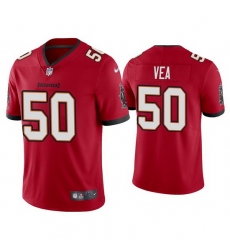 Youth Nike Tampa Bay Buccaneers 50 Vita Vea Red Vapor Limited Jersey