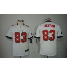 Youth Nike Tampa Bay Buccaneers 83# Vincent Jackson White Color[Youth Limited Jerseys]