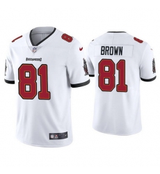 Youth Tampa Bay Buccaneers 81 Antonio Brown White Vapor Untouchable Limited Stitched Jersey 