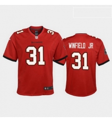 youth antoine winfield jr. tampa bay buccaneers red game jersey 