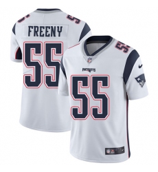 Men Nike New England Patriots #55 Jonathan Freeny White Vapor Limited Jersey