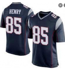 Men Nike New England Patriots  Hunter Henry 85 Limited Blue Vapor Untouchable Limited Jers