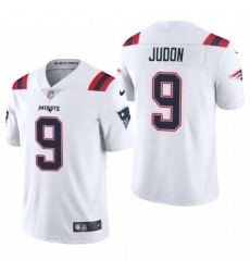 Men Nike New England Patriots Matt Judon #9 White Vapor Limited Jersey