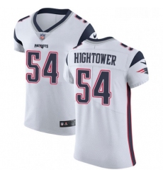 Mens Nike New England Patriots 54 Donta Hightower White Vapor Untouchable Elite Player NFL Jersey