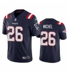 New England Patriots 26 Sony Michel Men Nike Navy 2020 Vapor Limited Jersey