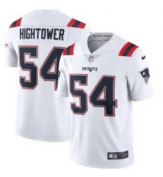 New England Patriots 54 Dont 27a Hightower Men Nike White 2020 Vapor Limited Jersey