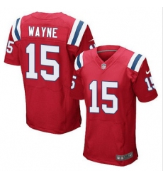 New New England Patriots #15 Reggie Wayne Red Alternate NFL Elite Jersey