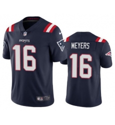 Nike New England Patriots 16 Jakobi Myers Navy Vapor Untouchable Limited Jersey