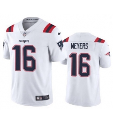 Nike New England Patriots 16 Jakobi Myers White Vapor Untouchable Limited Jersey