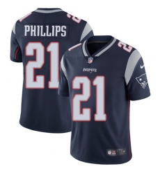 Nike New England Patriots 21 Adrian Phillips Navy Blue Team Color Men Stitched NFL Vapor Untouchable Limited Jersey