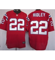 Nike New England Patriots 22 Stevan Ridley Red Elite NFL Jersey