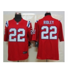 Nike New England Patriots 22 Stevan Ridley red Limited NFL Jersey