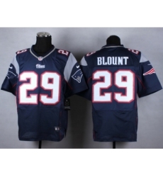Nike New England Patriots 29 LeGarrette Blount Blue Elite NFL Jersey