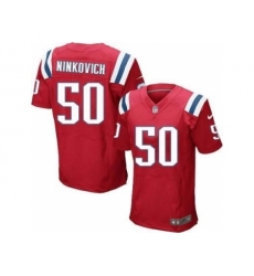 Nike New England Patriots 50 Rob Ninkovich Red Elite NFL Jersey