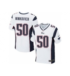 Nike New England Patriots 50 Rob Ninkovich White Elite NFL Jersey