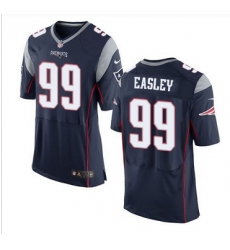 Nike New England Patriots #99 Dominique Easley Navy Blue Team Color Men 27s Stitched NFL New Elite Jersey