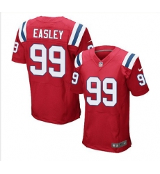 Nike New England Patriots #99 Dominique Easley Red Alternate Men 27s Stitched NFL Elite Jersey