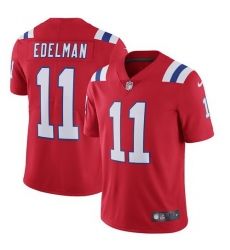 Nike Patriots 11 Julian Edelman Red 2020 New Vapor Untouchable Limited Jersey