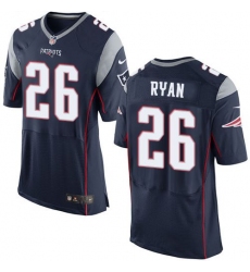Nike Patriots #26 Logan Ryan Navy Blue Team Color Mens Stitched NFL New Elite Jersey
