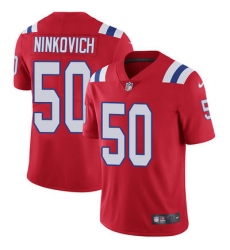 Nike Patriots #50 Rob Ninkovich Red Alternate Mens Stitched NFL Vapor Untouchable Limited Jersey