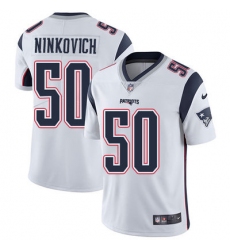 Nike Patriots #50 Rob Ninkovich White Mens Stitched NFL Vapor Untouchable Limited Jersey