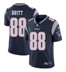Nike Patriots #88 Kenny Britt Navy Blue Team Color Mens Stitched NFL Vapor Untouchable Limited Jersey