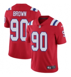 Nike Patriots #90 Malcom Brown Red Alternate Mens Stitched NFL Vapor Untouchable Limited Jersey