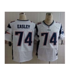 Nike new england patriots 74 Dominique Easley white Elite NFL Jersey