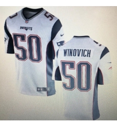 Patriots 50 Chase Winovich White Vapor limited Jersey
