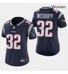 Nike Patriots 32 Devin McCourty Blue  Women Vapor Untouchable Limited Jersey