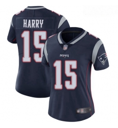 Patriots #15 N 27Keal Harry Navy Blue Team Color Women Stitched Football Vapor Untouchable Limited Jersey