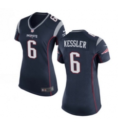 Women Patriots 6 Cody Kessler Navy Blue Team Football Vapor Untouchable Limited jerseys