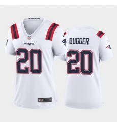 women kyle dugger new england patriots white game jersey 