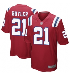 Nike Patriots #21 Malcolm Butler Red Alternate Youth Stitched NFL Elite Jersey