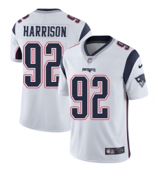 Nike Patriots #92 James Harrison White Youth Stitched NFL Vapor Untouchable Limited Jersey
