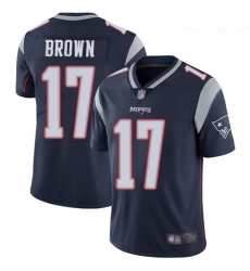 Patriots #17 Antonio Brown Navy Blue Team Color Youth Stitched Football Vapor Untouchable Limited Jersey