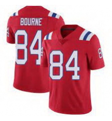Youth New England Patriots Kendrick Bourne #84 Red Vapor Limited Jersey