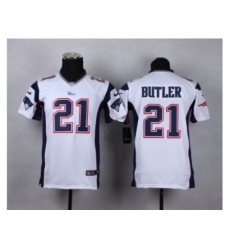Youth Nike New England Patriots #21 butler white jerseys