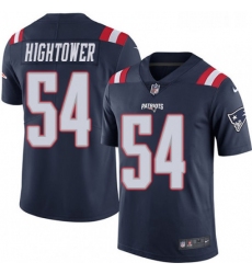 Youth Nike New England Patriots 54 Donta Hightower Limited Navy Blue Rush Vapor Untouchable NFL Jersey