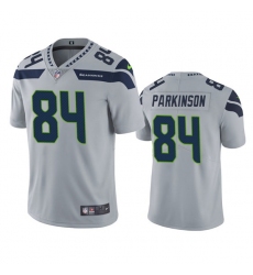 Men Seattle Seahawks 84 Colby Parkinson Grey Vapor Untouchable Limited Stitched Jersey