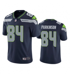 Men Seattle Seahawks 84 Colby Parkinson Navy Vapor Untouchable Limited Stitched Jersey