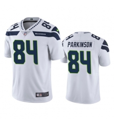 Men Seattle Seahawks 84 Colby Parkinson White Vapor Untouchable Limited Stitched Jersey