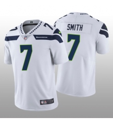 Men Seattle Seahawks Geno Smith #7 White Vapor Limited NFL Jersey