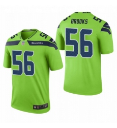 Men Seattle Seahawks Jordyn Brooks #56 Green Vapor Limited NFL Jersey