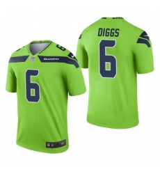Men Seattle Seahawks Quandre Diggs #6 Green Vapor Limited Football Jersey