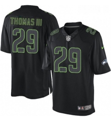 Mens Nike Seattle Seahawks 29 Earl Thomas III Limited Black Impact NFL Jersey